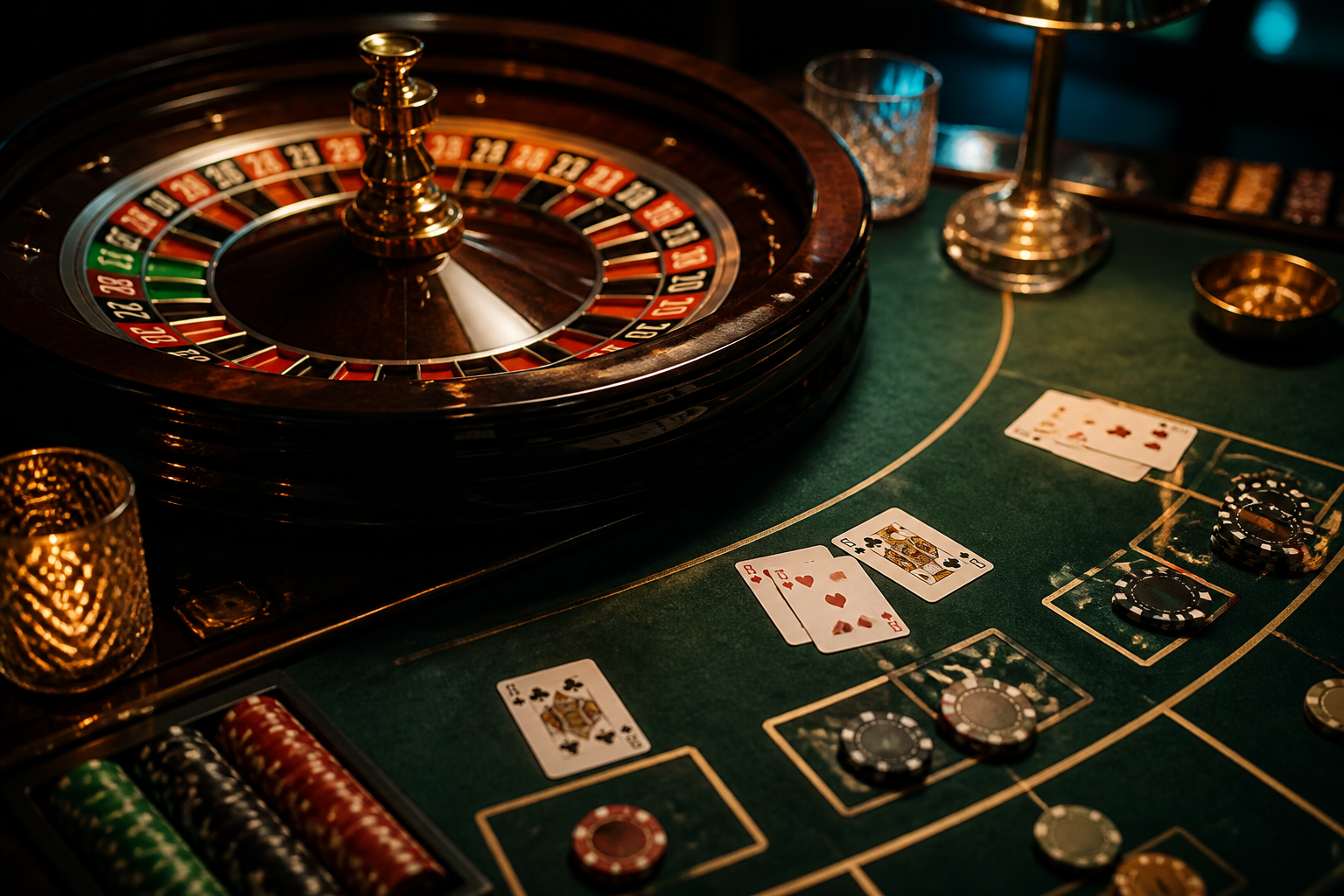 Live roulette table atmosphere at SpinCity Casino