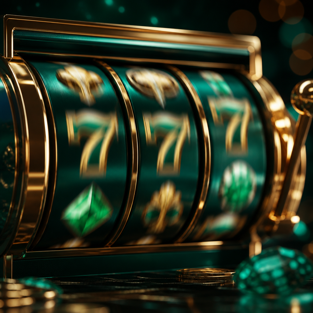 Glowing slot reels representing SpinCity free spins